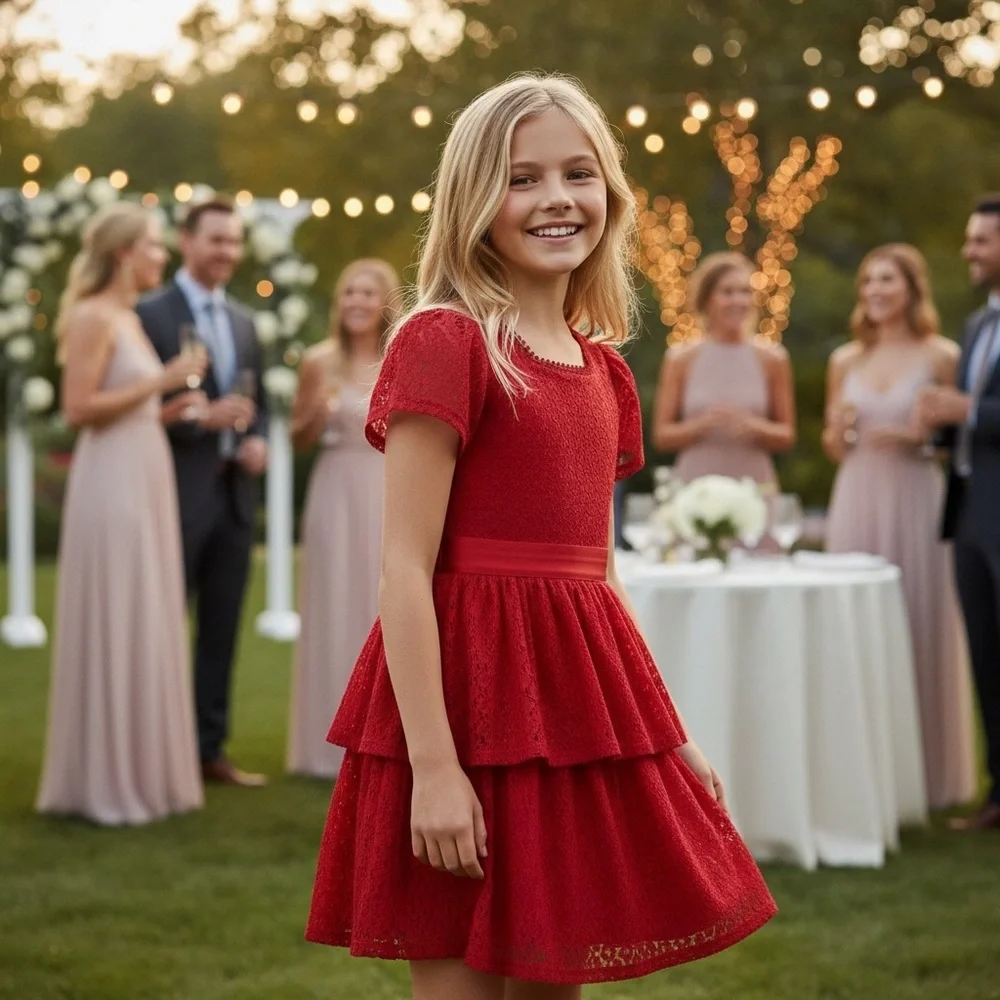 Aqua elegant red